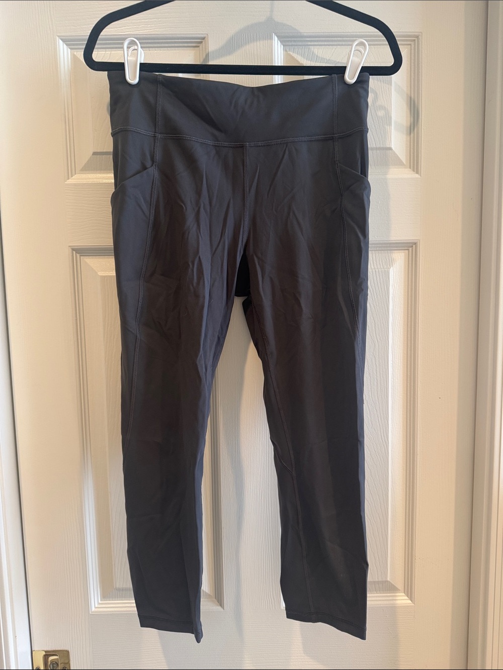 lululemon athletica Dark Army Green Leggings with Side Pockets